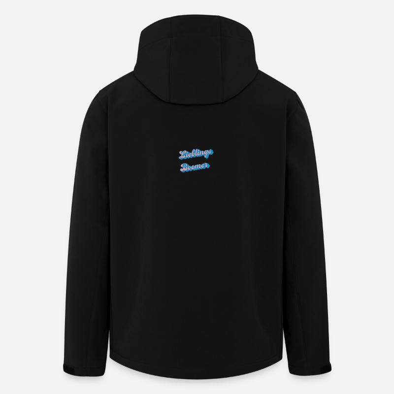 Favoris Boomer Retro Lettering - Veste softshell homme en polyester recyclé Stanley/Stella - noir