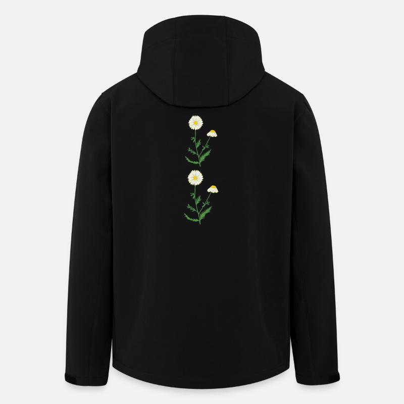 kamille - Recycelte Männer Softshell-Jacke von Stanley/Stella - Schwarz