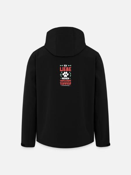 J’adore mon Yorkshire Terrier - Veste softshell homme en polyester recyclé Stanley/Stella - noir