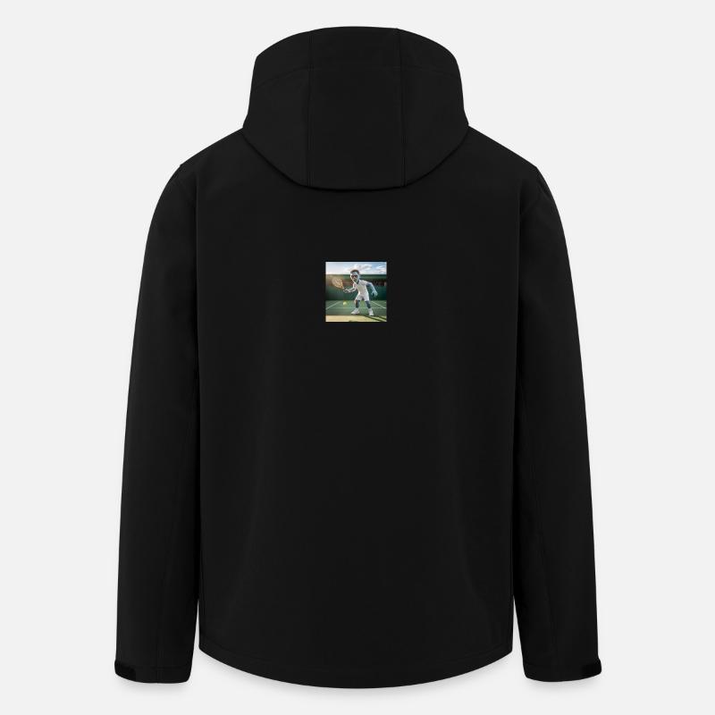 Zombie Tennis Pro Junior - Veste softshell homme en polyester recyclé Stanley/Stella - noir