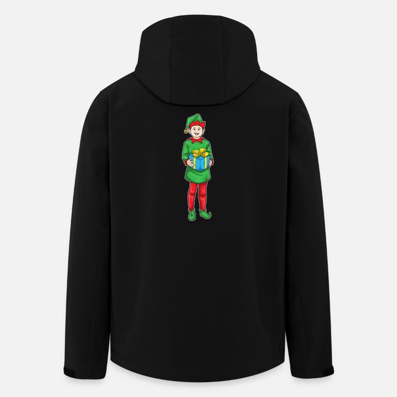 Elf Christmas Package - Men’s Recycled Softshell Jacket by Stanley/Stella - black