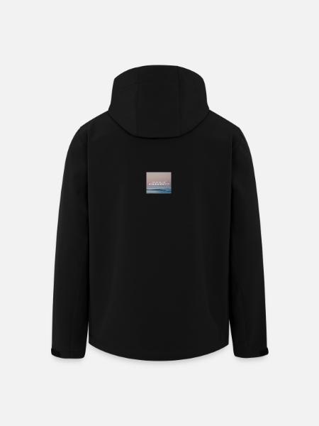 Ich will nur - Philipp Poisel - Recycelte Männer Softshell-Jacke von Stanley/Stella - Schwarz