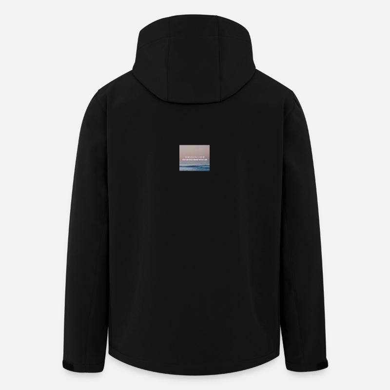 Ich will nur - Philipp Poisel - Recycelte Männer Softshell-Jacke von Stanley/Stella - Schwarz
