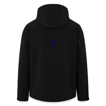 1976 Limitierte Ausgabe Classic - Recycelte Männer Softshell-Jacke von Stanley/Stella - Schwarz - Hinten - AI Model Male 185 light (185cm)