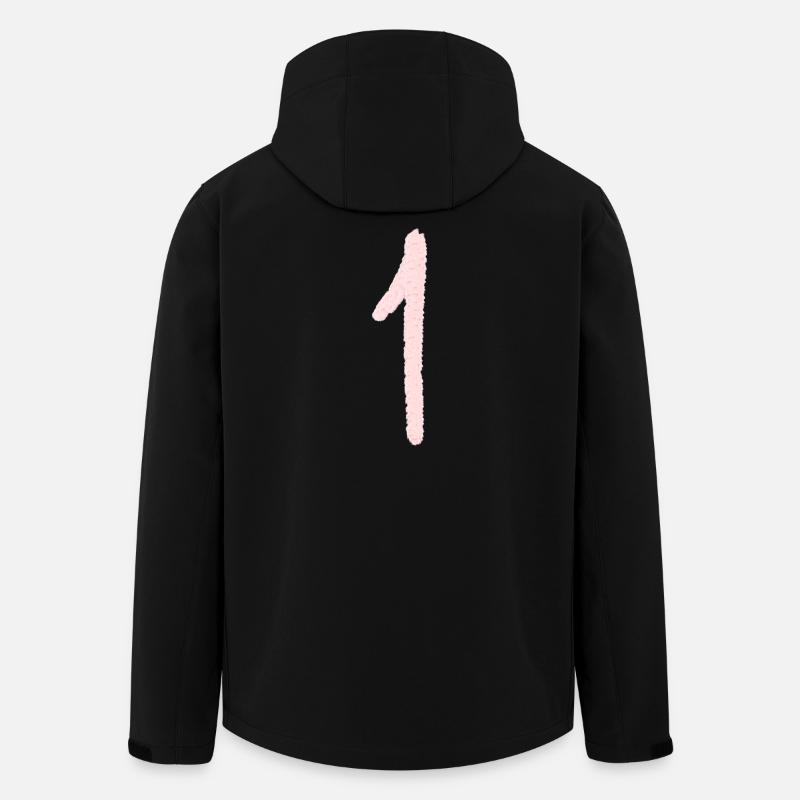 Figure 1 - Men’s Recycled Softshell Jacket by Stanley/Stella - black