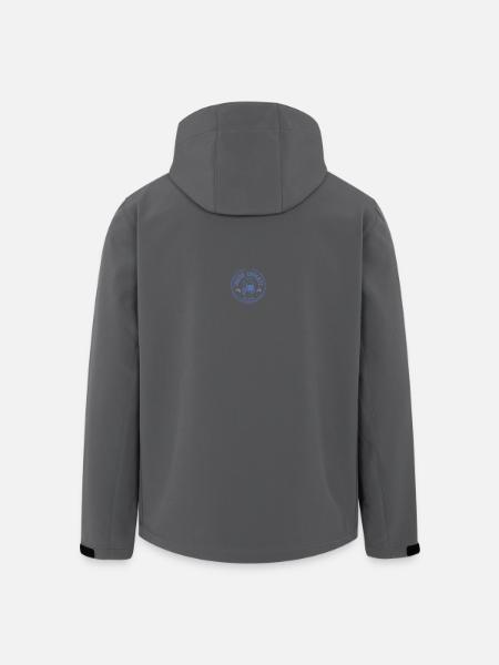 W.Experte Design - Recycelte Männer Softshell-Jacke von Stanley/Stella - Schwarz