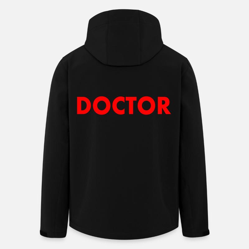 Doctor - Recycelte Männer Softshell-Jacke von Stanley/Stella - Schwarz