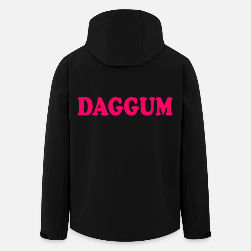 Daggum - Recycelte Männer Softshell-Jacke von Stanley/Stella - Schwarz
