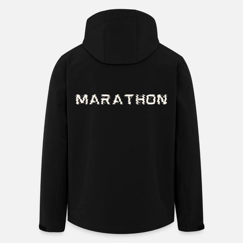 marathon - Veste softshell homme en polyester recyclé Stanley/Stella - noir