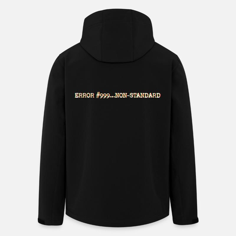 Error999_NonStandard - Men’s Recycled Softshell Jacket by Stanley/Stella - black