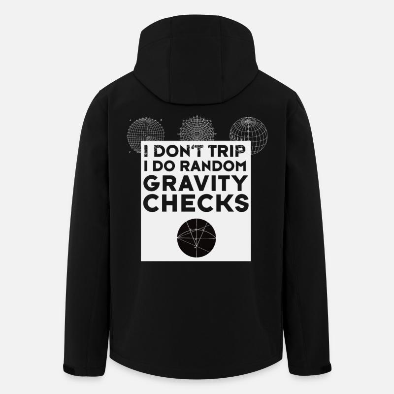 nerd Anziehung Astronomie Physik Mathe berechnung - Recycelte Männer Softshell-Jacke von Stanley/Stella - Schwarz
