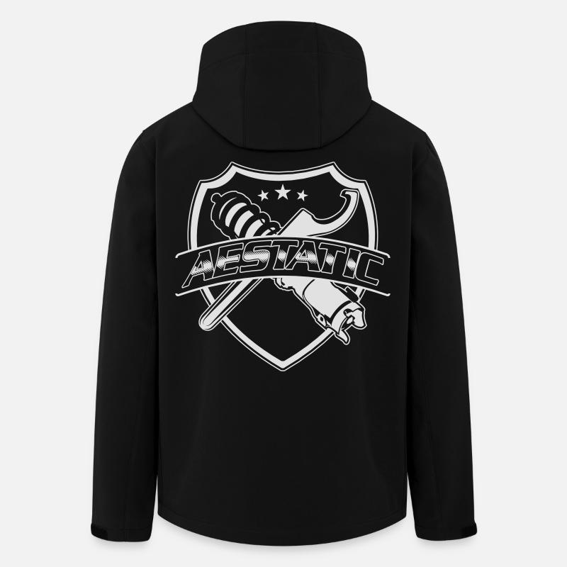 Aestatic, Static Tuner Design - Veste softshell homme en polyester recyclé Stanley/Stella - noir