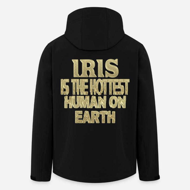 iris - Men’s Recycled Softshell Jacket by Stanley/Stella - black