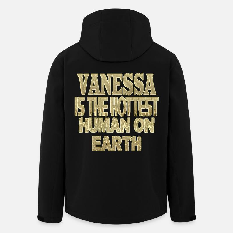 Vanessa - Recycelte Männer Softshell-Jacke von Stanley/Stella - Schwarz
