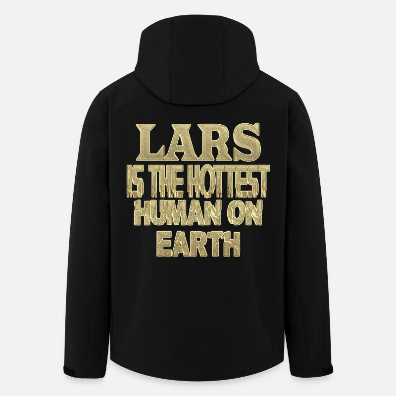 Lars - Men’s Recycled Softshell Jacket by Stanley/Stella - black