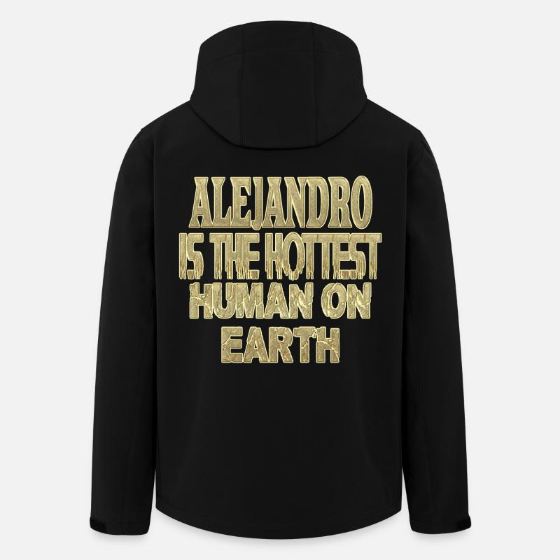 Alejandro - Men’s Recycled Softshell Jacket by Stanley/Stella - black