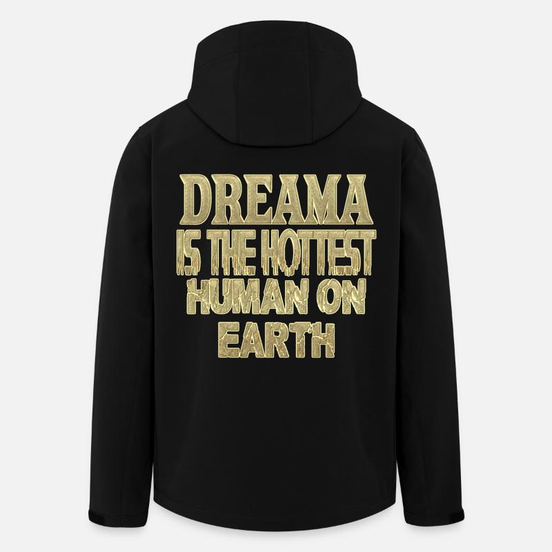 Dreama - Recycelte Männer Softshell-Jacke von Stanley/Stella - Schwarz