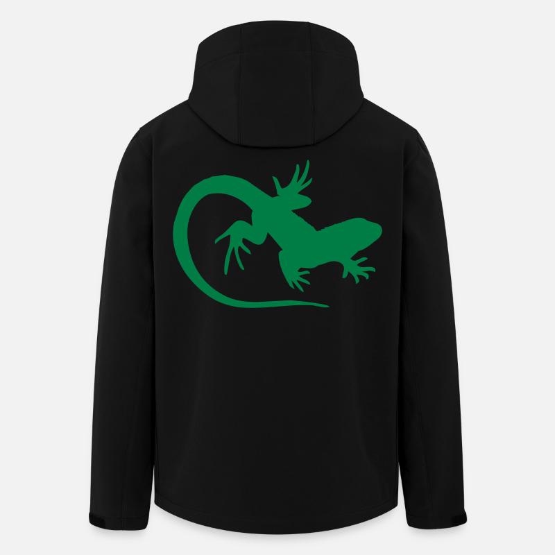 lizard - Men’s Recycled Softshell Jacket by Stanley/Stella - black