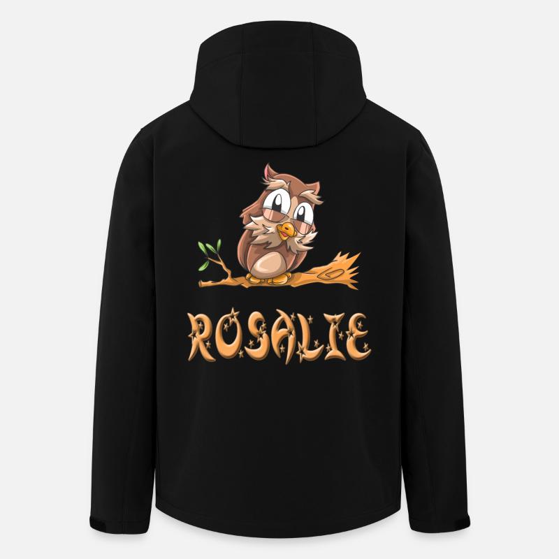 Owl Rosalie - Men’s Recycled Softshell Jacket by Stanley/Stella - black