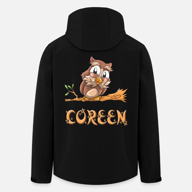 Eule Coreen - Veste softshell homme en polyester recyclé Stanley/Stella - noir