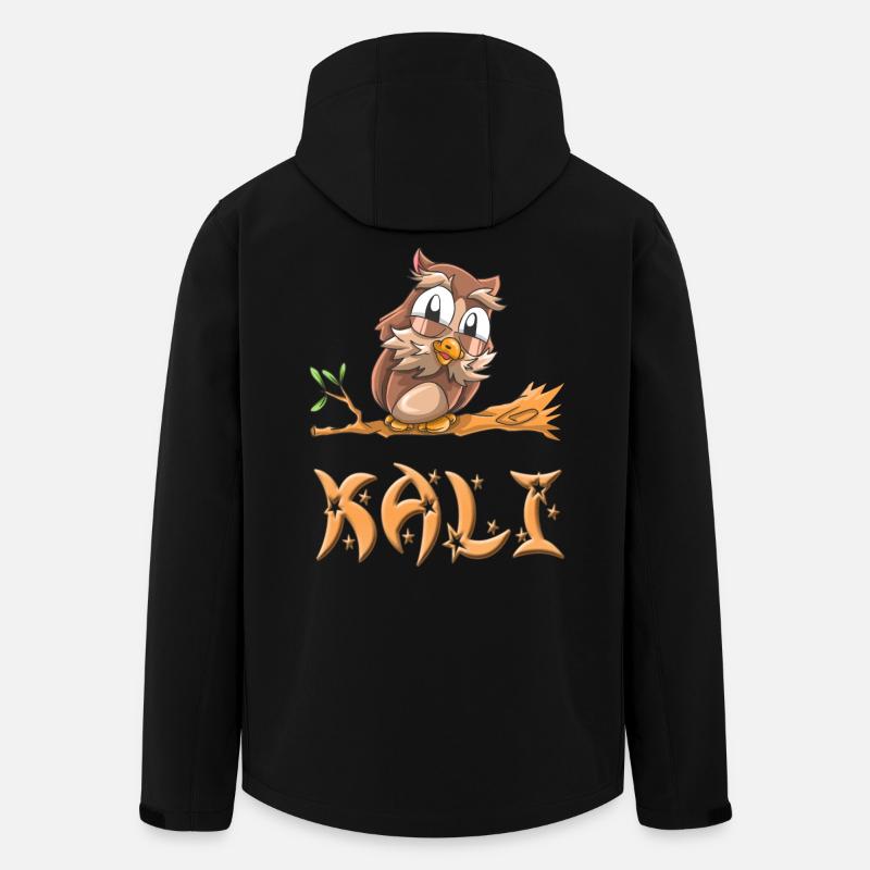 Hibou Kali - Veste softshell homme en polyester recyclé Stanley/Stella - noir