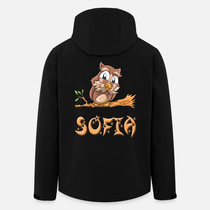 Owl Sofia - Veste softshell homme en polyester recyclé Stanley/Stella - noir