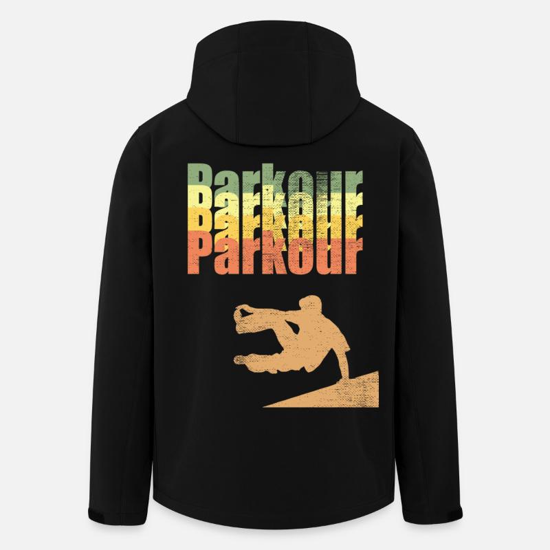 Parkour - Men’s Recycled Softshell Jacket by Stanley/Stella - black