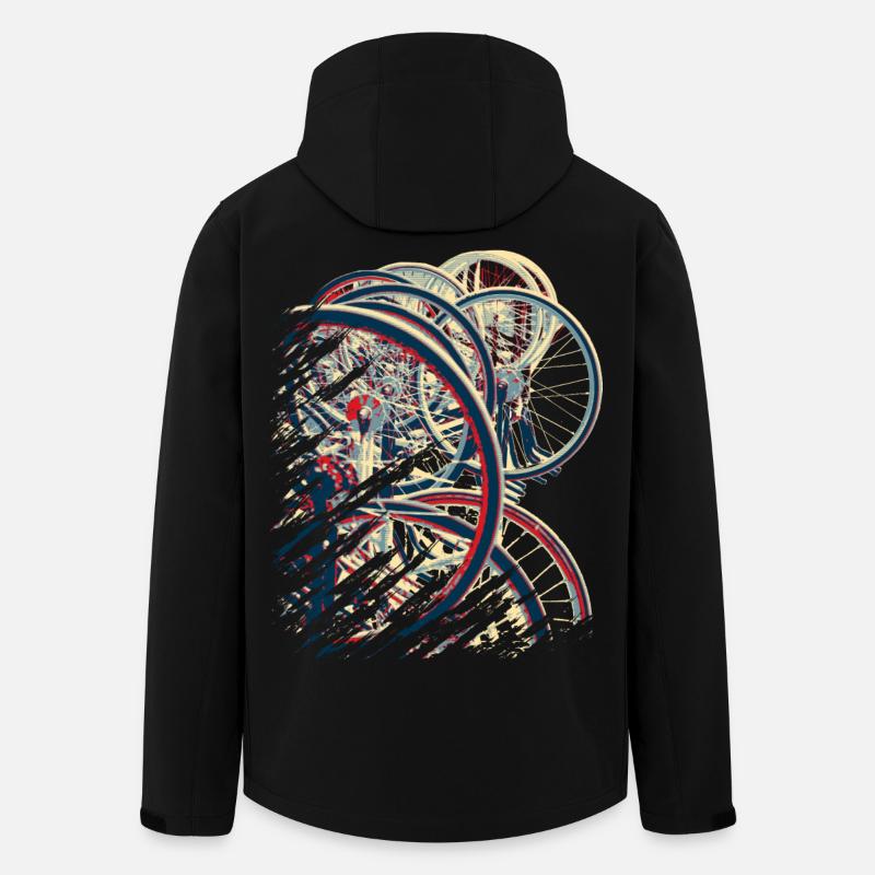 Radball | Cycle Ball Break 1 - Men’s Recycled Softshell Jacket by Stanley/Stella - black