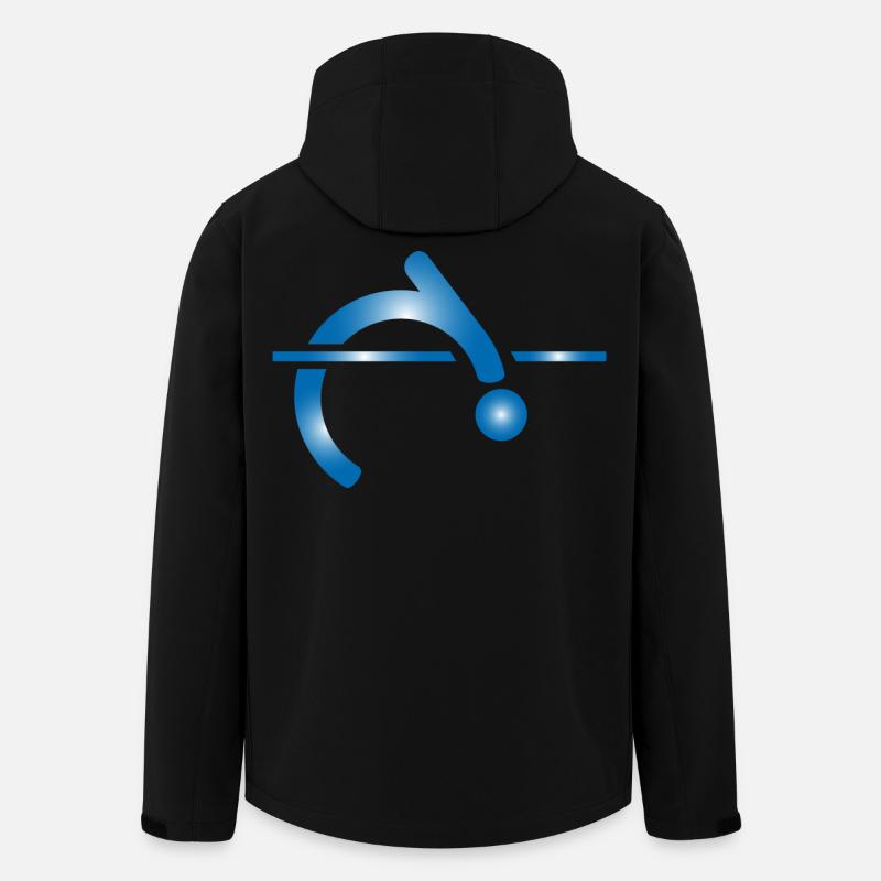 high jump - Men’s Recycled Softshell Jacket by Stanley/Stella - black