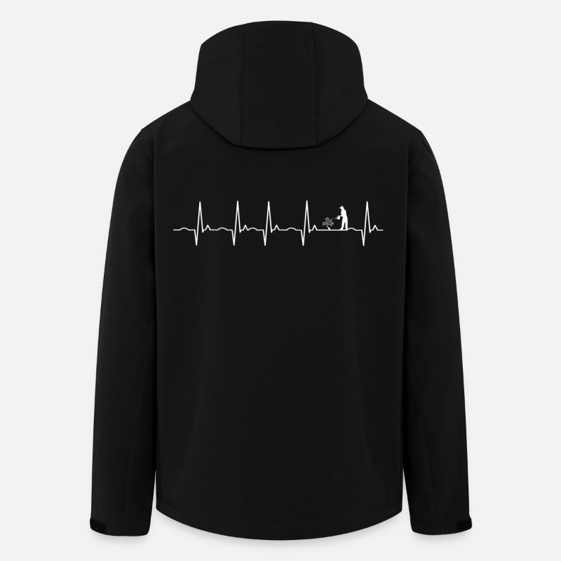 Jardinier - Jardinier - Veste softshell homme en polyester recyclé Stanley/Stella - noir