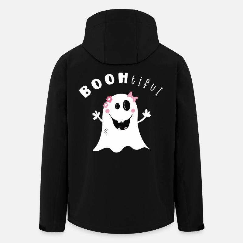 BOOtifil Geisterstunde I Mädchen Halloween - Recycelte Männer Softshell-Jacke von Stanley/Stella - Schwarz