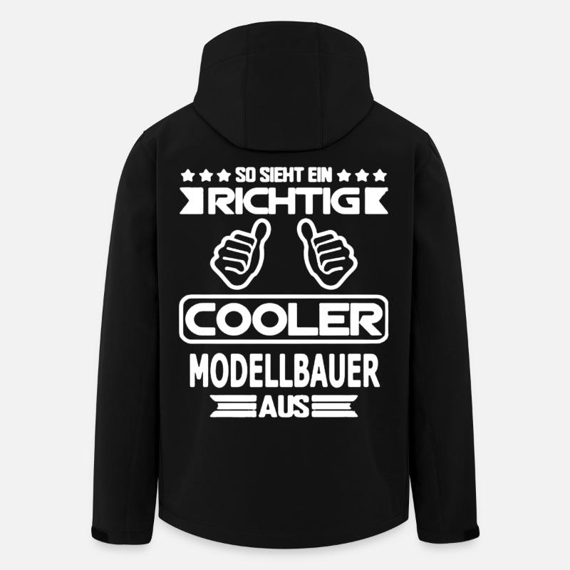 RC Modellbau massstab Modell Hobby - Recycelte Männer Softshell-Jacke von Stanley/Stella - Schwarz