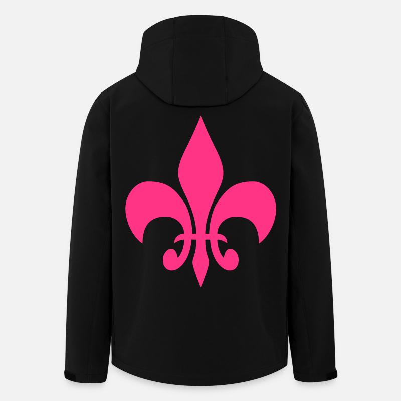 lilie - Recycelte Männer Softshell-Jacke von Stanley/Stella - Schwarz
