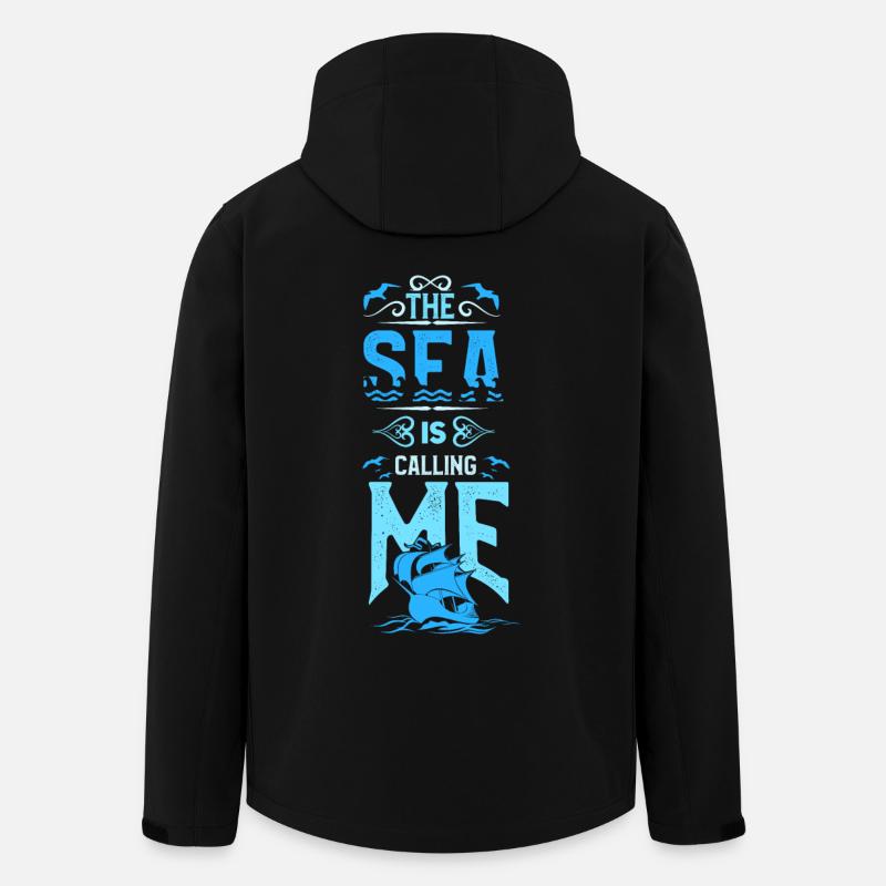 Segeln - Recycelte Männer Softshell-Jacke von Stanley/Stella - Schwarz