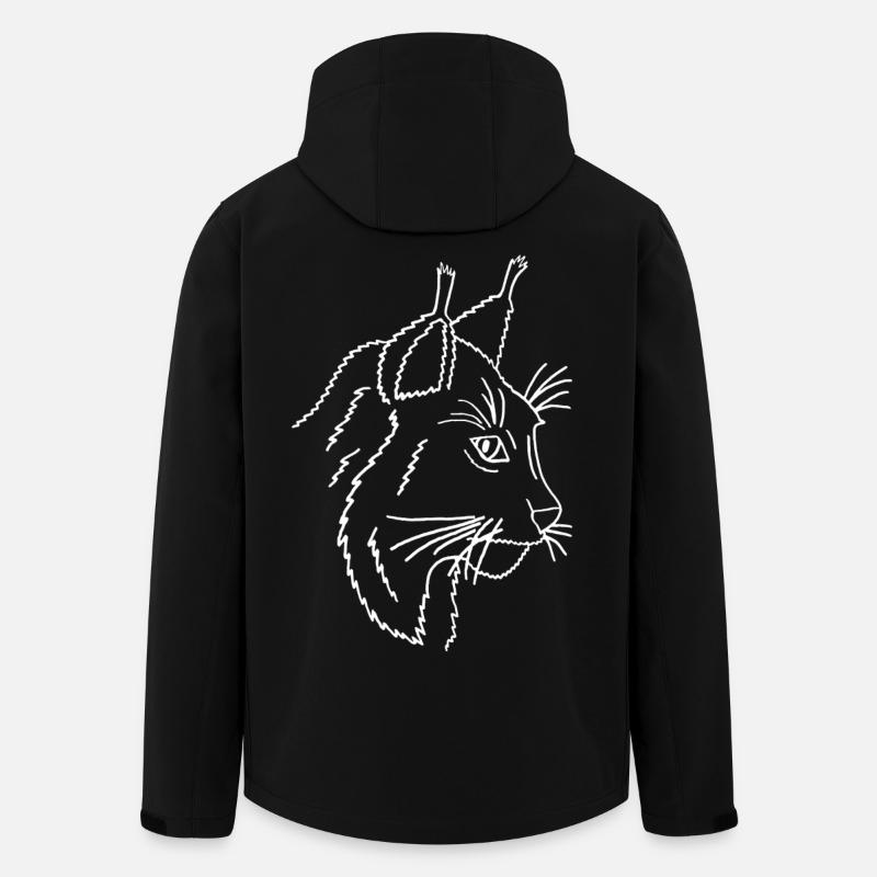 Lynx - Veste softshell homme en polyester recyclé Stanley/Stella - noir