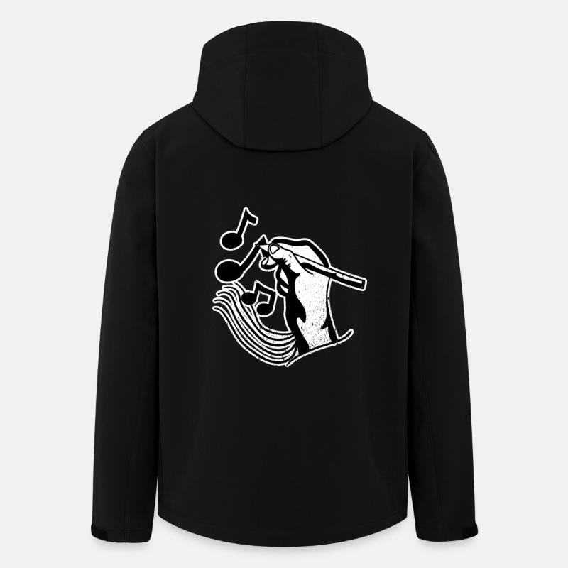 Composer Artist Music - Men’s Recycled Softshell Jacket by Stanley/Stella - black