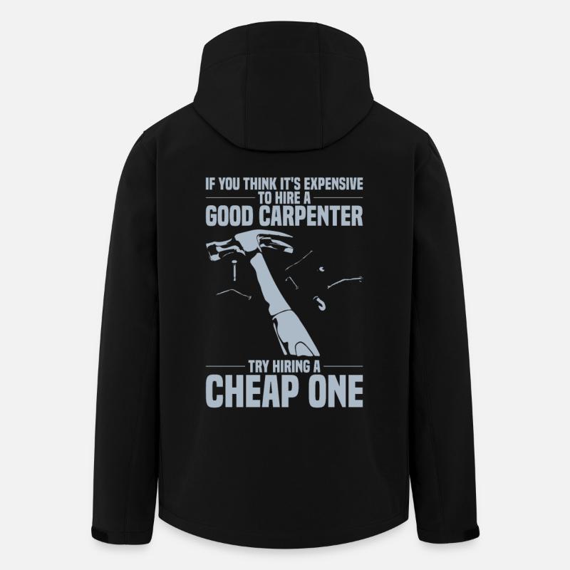 CARPENTER - Recycelte Männer Softshell-Jacke von Stanley/Stella - Schwarz