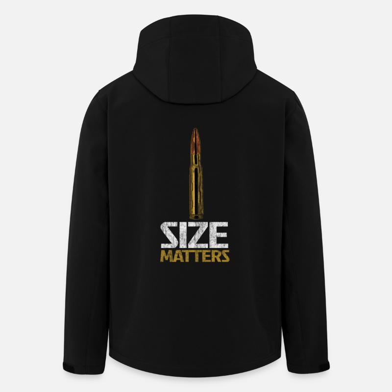 Munition mit starker Botschaft - Recycelte Männer Softshell-Jacke von Stanley/Stella - Schwarz