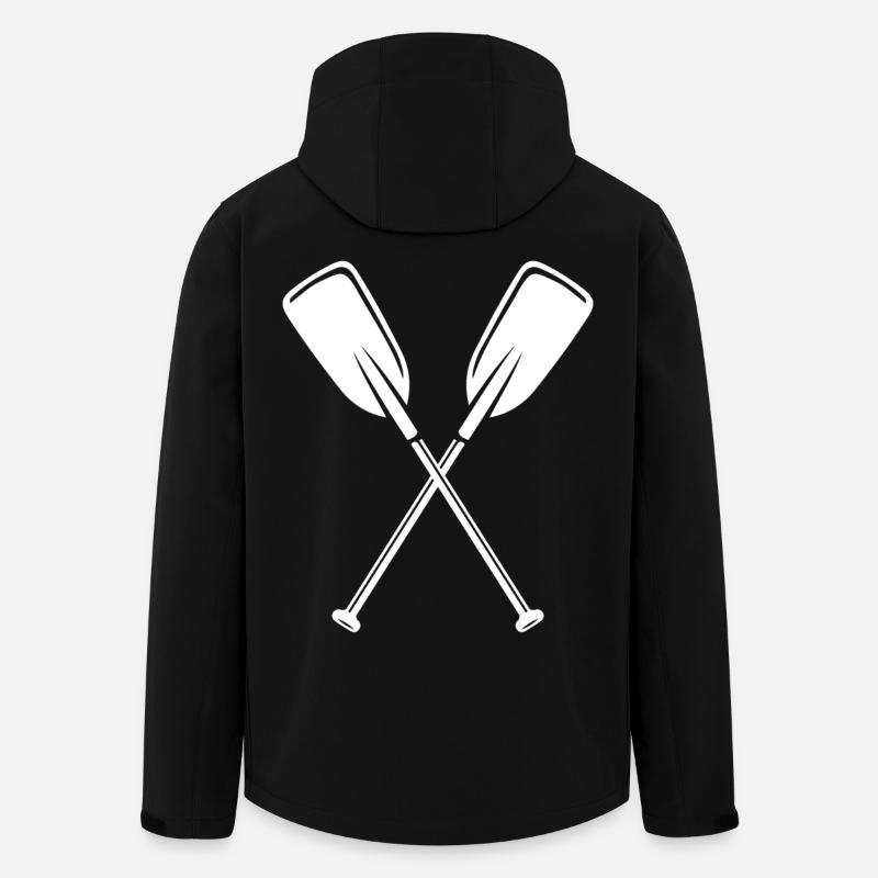 Paddle - Men’s Recycled Softshell Jacket by Stanley/Stella - black