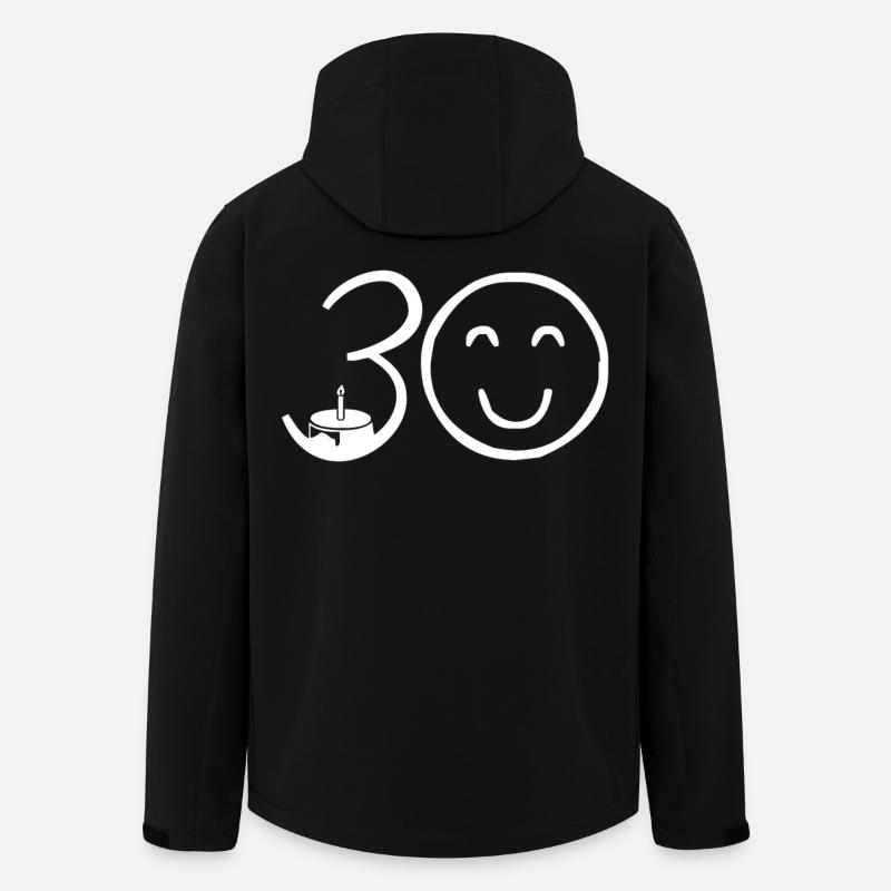 30th Birthday - Men’s Recycled Softshell Jacket by Stanley/Stella - black