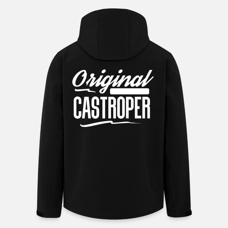 Castrop Rauxel - Men’s Recycled Softshell Jacket by Stanley/Stella - black
