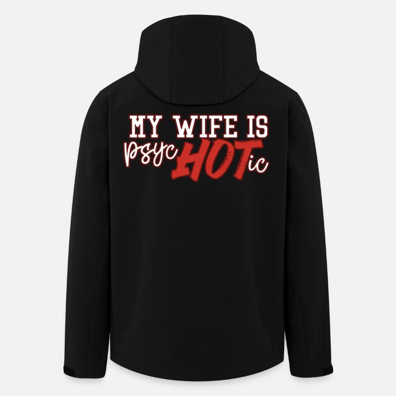 Frau Ehe - Recycelte Männer Softshell-Jacke von Stanley/Stella - Schwarz