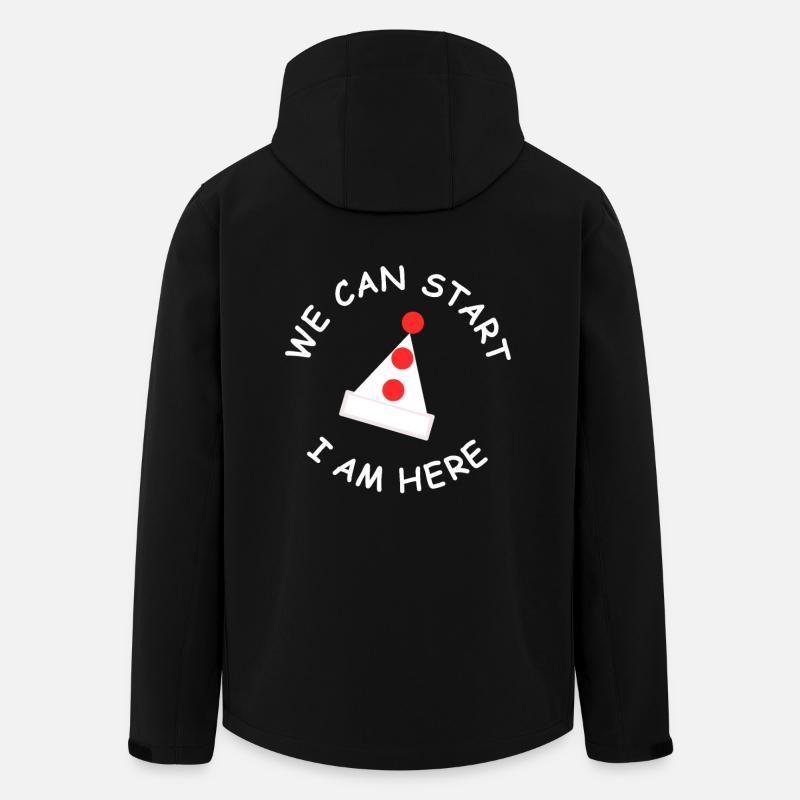 Carnaval de Noël - Veste softshell homme en polyester recyclé Stanley/Stella - noir