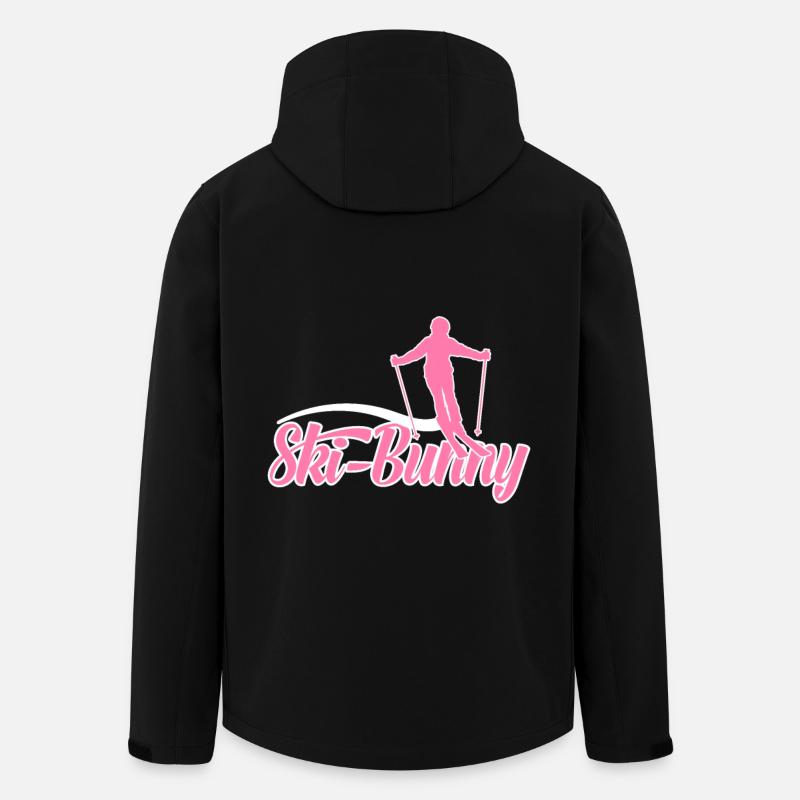 Ski Hase - Men’s Recycled Softshell Jacket by Stanley/Stella - black