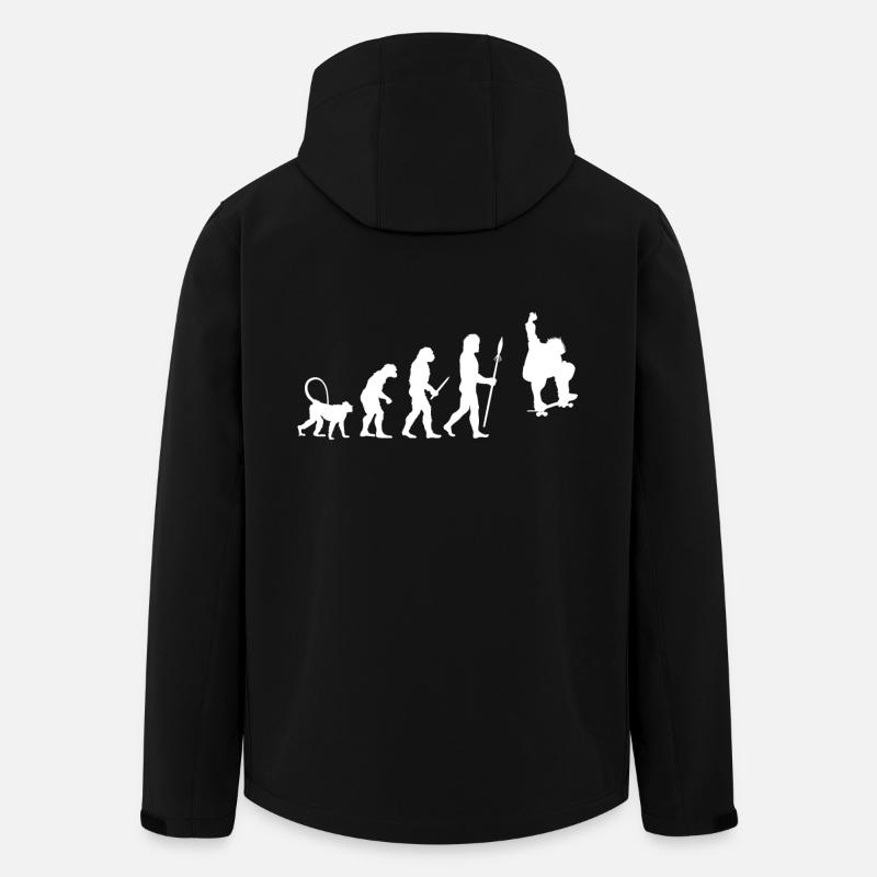 Skater Evolution - Veste softshell homme en polyester recyclé Discoverer Stanley/Stella - noir