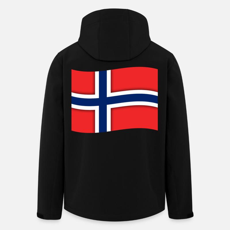 Norway - Design - Men’s Recycled Softshell Jacket by Stanley/Stella - black