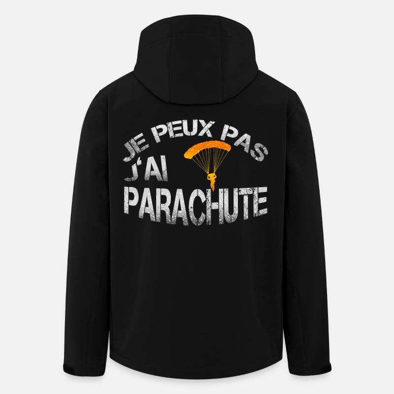 parachute - Recycelte Männer Softshell-Jacke von Stanley/Stella - Schwarz