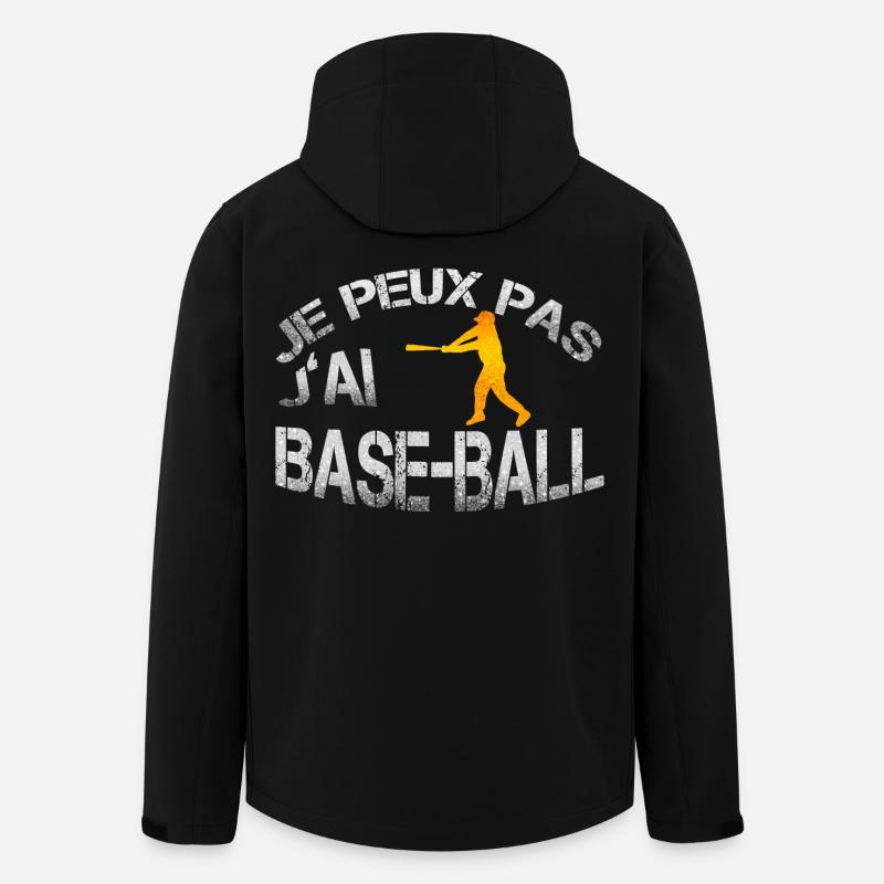 baseball - Recycelte Männer Softshell-Jacke von Stanley/Stella - Schwarz