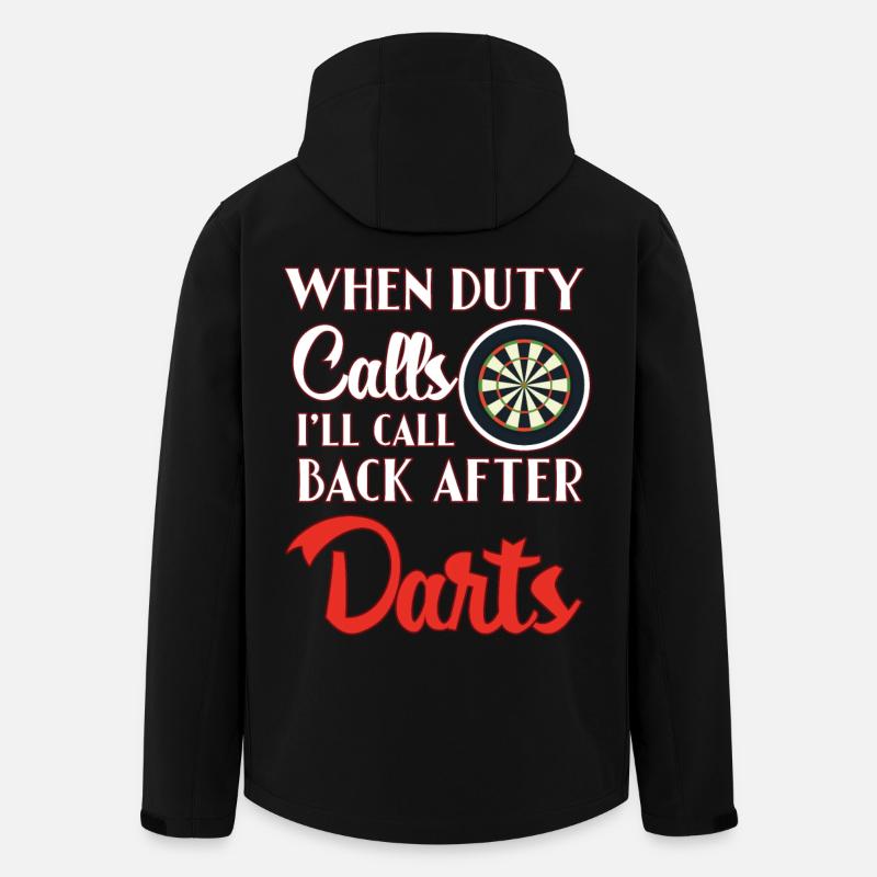 Darts Dart - Recycelte Männer Softshell-Jacke von Stanley/Stella - Schwarz
