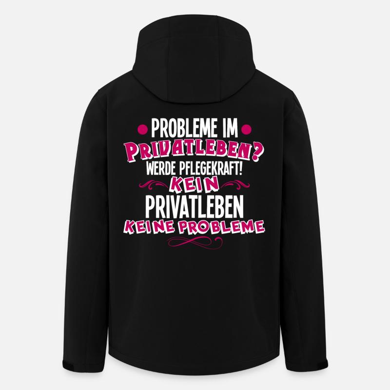 Pflegekraft - Recycelte Männer Softshell-Jacke von Stanley/Stella - Schwarz